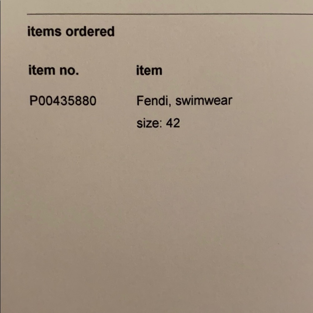 ❌SOLD❌ Reversible Fendi one-piece swimsuit 100% A - Picture 13 of 13